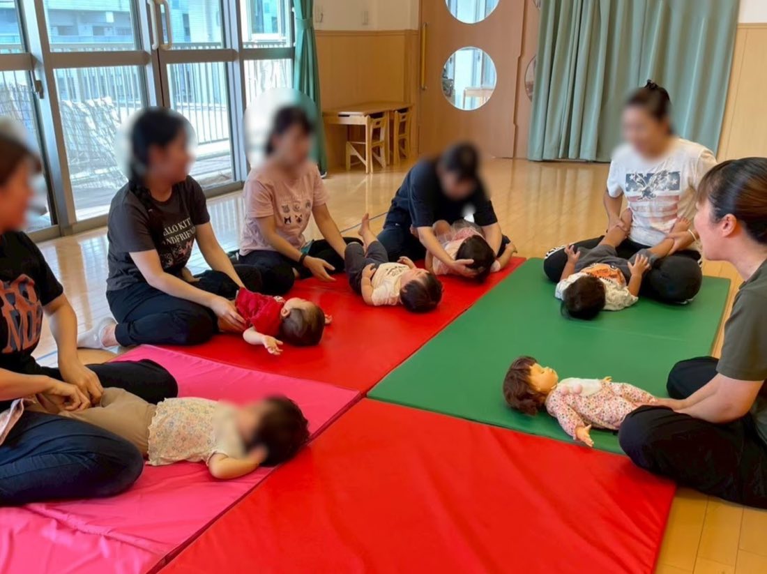 保育士向けの研修・勉強会の様子